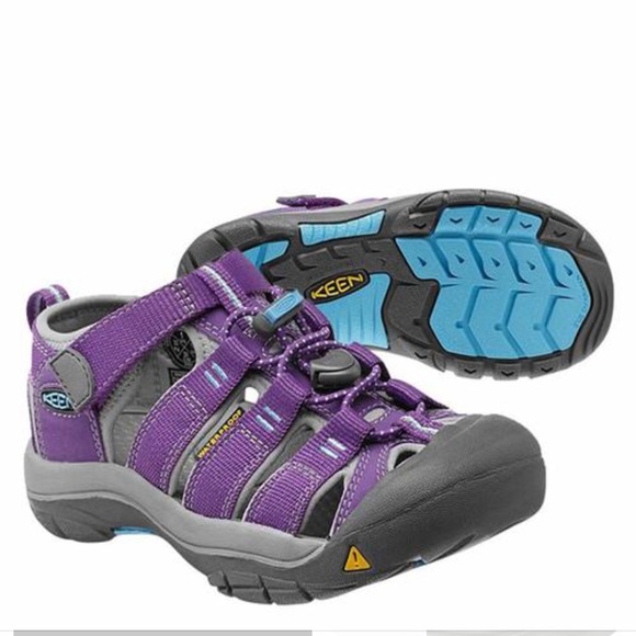 purple keen shoes
